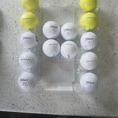 14 Titleist dt solo golf balls