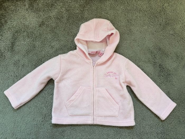 baby girls fleece hoodie 0-3 months