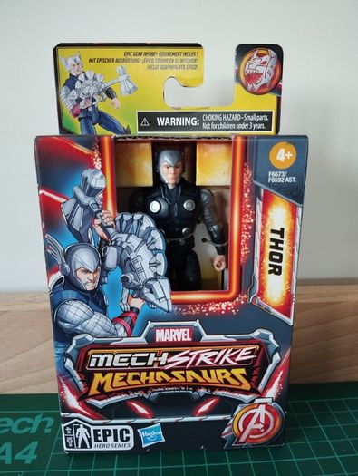 Marvel Mech Strike Mechasaurs Thor Figure (NEW & Sealed)