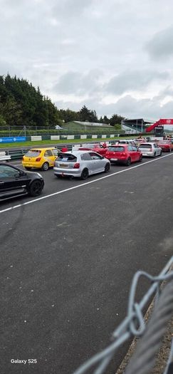 Ep3 track car  +  twin axle trailer
