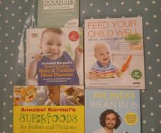 Baby weaning cookbooks
