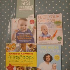 Baby weaning cookbooks