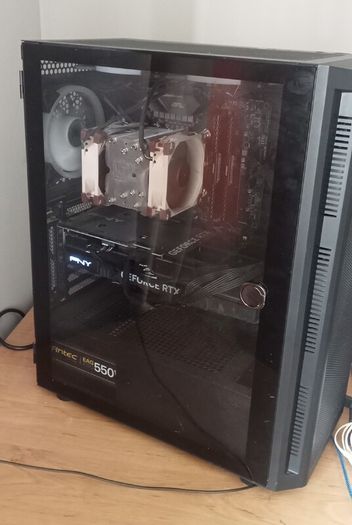 Musetex Tw8 Gaming Pc Case + Antec Ea550g Pro 550w Psu