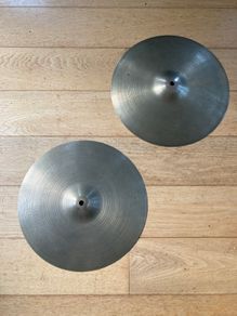 VINTAGE Zildjian Avedis 14 inch Hi Hats