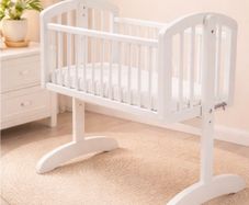 Crib and Mattress. Excellent condition. Timless decor for nursery.