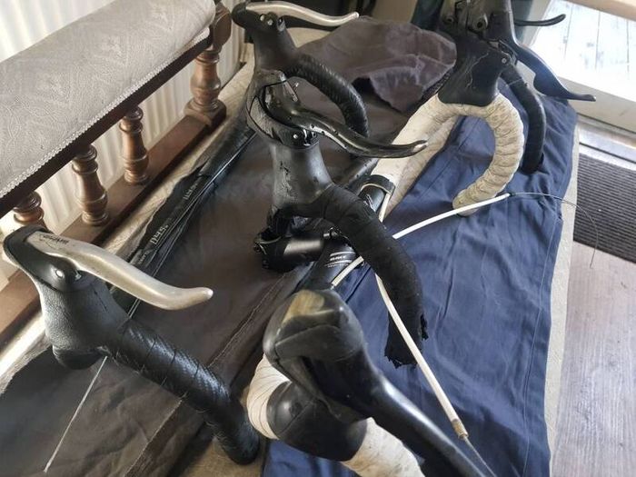 racing handlebars x 3