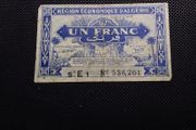 Algeria- WW2 - UN Franc Banknote - 1944