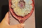Flower Knows Moonloght Mermaid Handheld Mirror in Pink