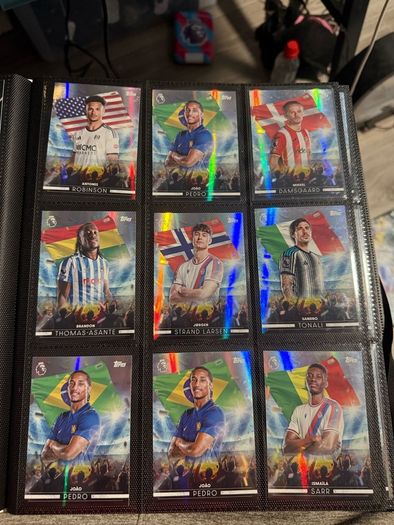 football cards + binders (offers Welcome )