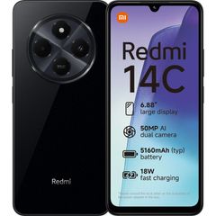 Xiaomi Redmi 14C 4G 8GB/128GB Black (Midnight Black) Dual SIM Unlocked Like New
