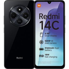 Xiaomi Redmi 14C 4G 8GB/128GB Black (Midnight Black) Dual SIM Unlocked Like New