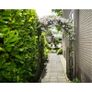 Nature Garden Arch Metal 229x38x113 cm Black Image 2
