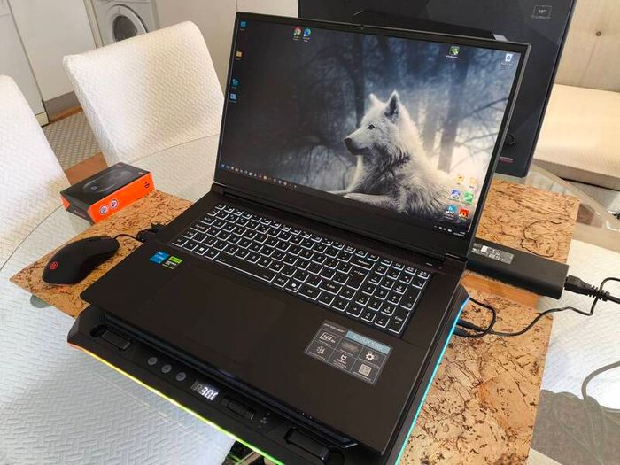 Gaming Laptop Clevo Erazer i5 12450H 8/12 RTX4050 6GB 75W 16GB DDR4 3200Mhz 512GB Nvme Pcie 4.0 17.3" FHD 144hz Ips 300nits Win11 RGB Cooler Mouse