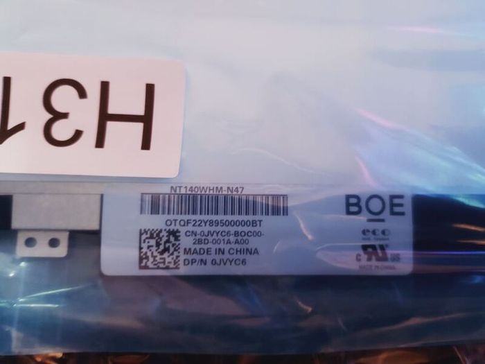 14" Screen B140xtn02 Wxga Hd Glossy 40 Pins