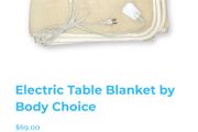 Body choice electric blanket