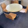 Round Table & 4 Chairs Set (2 Available) Image 2