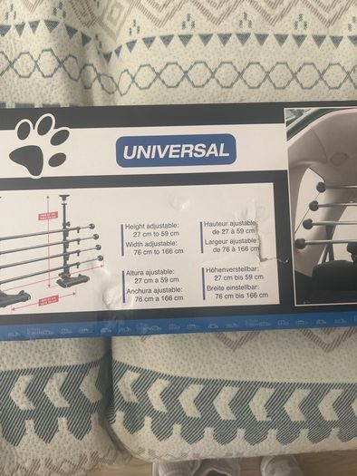 Universal metal dog guard