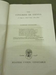 Book Congress of Vienna