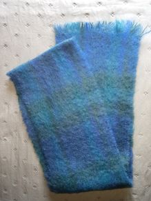 Donegal Tweed Mohair Scarf