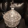 Stunning Vintage heavy Crystal Sweet/Cookie dish Image 2
