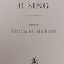 First Edition Hardback 2006 Hannibal Rising by Thomas Harris Published by William Heinemann, London Image 3