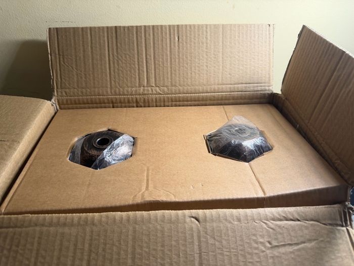 Pair of Outdoor Archaic Solar Wall Lamps