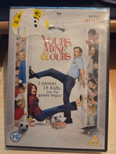 Brand New Sealed Yours,Mine and Ours DVD
