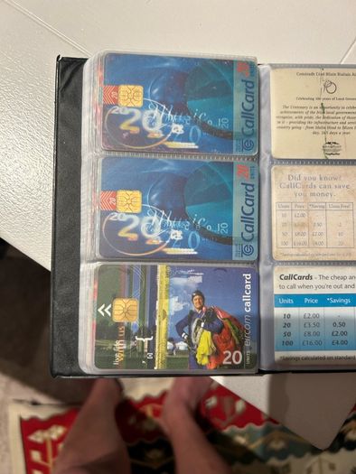 callcards start at 1 euro each most are 2 euro each