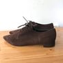 Premoli brown suede lace up shoes new, 8/41 Image 5