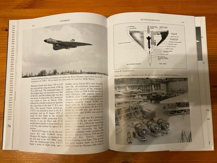 Military book:'V-Bombers'