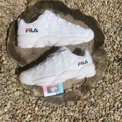 Get Premium Style White Leather FILAs