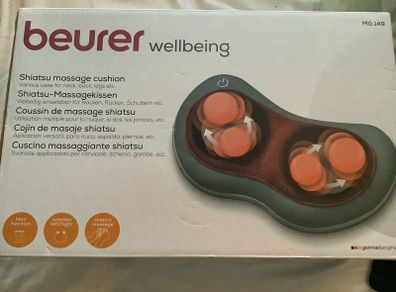 NEW Beurer Wellbeing Shiatsu massage cushion MG149