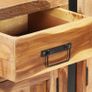 Sideboard 172x35x80 cm Solid Acacia Wood with Sheesham Finish Image 4