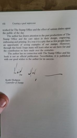 Creating A Good Impression. By H Dagnall. Three Hundred Years Of The Stamp Office And Stamp Duties. Hardback With Dustjacket In Very Good Condition.