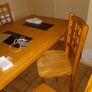 table chairs.   fridge.  unit sofa Image 2