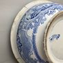 Vintage Etruscan and oriental Blue and White bowls Image 10