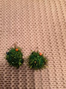 Christmas earrings