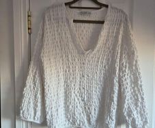 White blouse, size 8