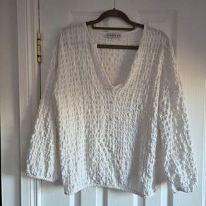 White blouse, size 8