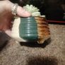 faux succulent plant in ceramic pot Image 3