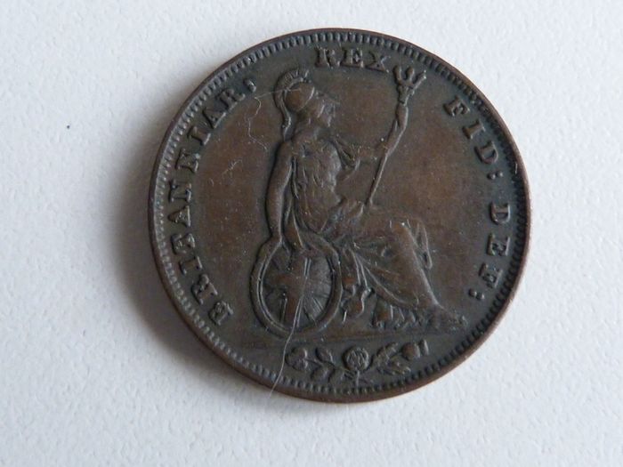 1831 farthing
