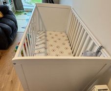 cot with matress