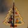 Christmas Decoration. 3D Xmas Tree Pendant Image 3