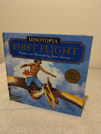 James Gurney,s Dinotopia First Flight Hardback Book With Board Game
