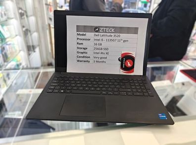 Dell Lattitude 3520 | i5-1165g7 | 16 gb ram | 256ssd | 15.6 Inch