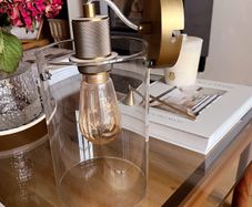 Brass ceiling light bought in Hicken Lighting