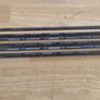 6 barely used Skylon Radius arrows | 1300 spine | 25" AMO length Image 6