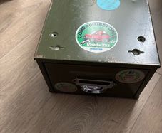 Small Vintage File Cabinet