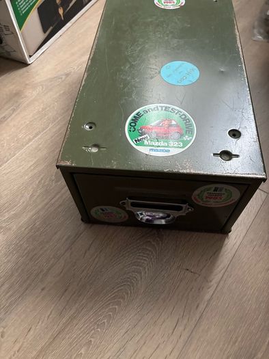 Small Vintage File Cabinet