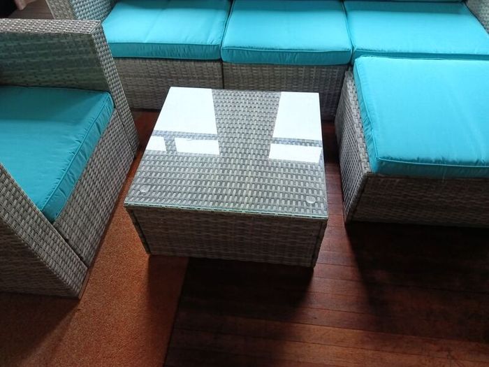 Outdoor sofa and table - Waterproof
